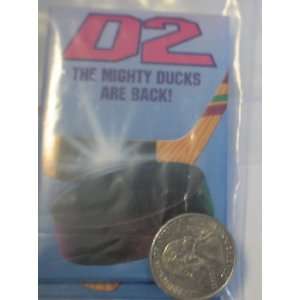  Vintage Disney Button  Disney Hockey Mighty Ducks 2 