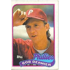  1989 Topps #418 Bob Dernier