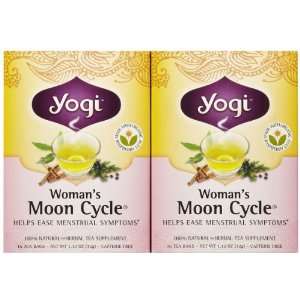 Yogi Tea WomanS Moon Cycle, Herbal Supplement, Tea Bags, 16 ct, 2 pk 