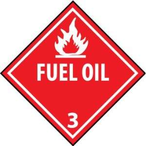  PLACARDS FUEL OIL