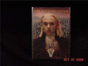 09 NECA New Moon Volturi Coven CAIUS VO 4 Foil Insert  