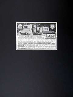 Alaskan Truck Bed Camper hydraulic raising lowering 1968 print Ad 