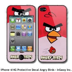  Angry Birds George Decal Vinyl Sticker Skin for iPhone 4 