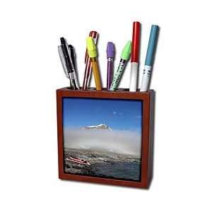   beach at Svalbard, Norway   Tile Pen Holders 5 inch tile pen holder