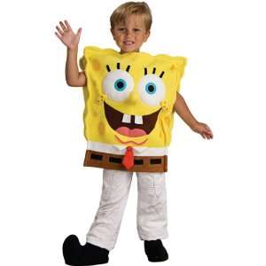 Child Spongebob Squarepants Costume (Size MD 8 10)