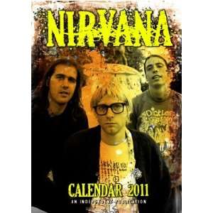   2011 Music Rock Calendars Nirvana   12 Month   42.4x29.4cm Home