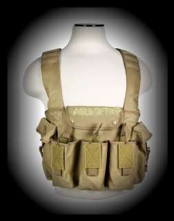 NcSTAR Tan Airsoft Tactical Vest Pouch CVAKCR2921T Bag  