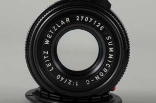 Leica CL w/ Summicron C 40mm f/2 40/2  