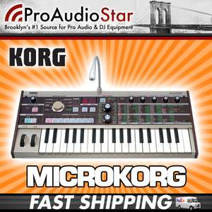  microKORG 37 mini Micro key 4 voice Synthesizer & Vocoder PROAUDIOSTAR