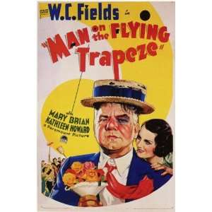  Man on the Flying Trapeze Movie Poster (11 x 17 Inches 