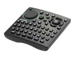 Remote control with a built in keyboard and a mouse pointer that will 