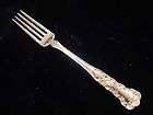 Gorham Chantilly Sterling Silver Dinner Fork w S Monogram  