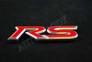 RS Emblem Badge TOYOTA Echo Yaris Vitz Camry Crown Vios  