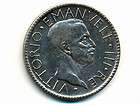 Italy 5 Lire 1927 R Uncirculated Silver