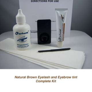 Fortune Natural Brown Eyelash and Brow Tinting Kit from Fortune