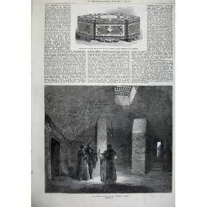   1872 Ancient Oratory Clement Rome Casket Sandringham