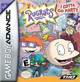 Rugrats I Gotta Go Party Nintendo Game Boy Advance, 2002  