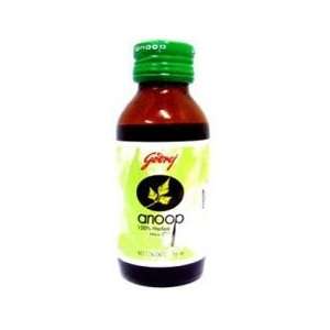 Godrej Anoop herbal hair oil helps control hairfall and improve scalp 