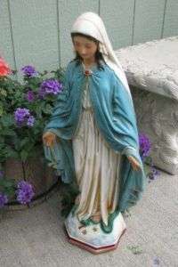 Gorgeous 25 Statue OUR LADY OF GRACE Virgin Mary NICE  