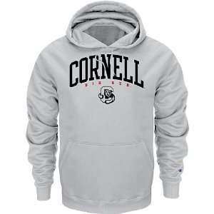  Cornell Big Red Grey Champion Powerblend® Hood Sports 