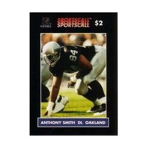Collectible Phone Card $2. Anthony Smith (DL Oakland Raiders Football 
