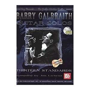   Galbraith Guitar Solos   Thirteen Standards   Book/CD Electronics