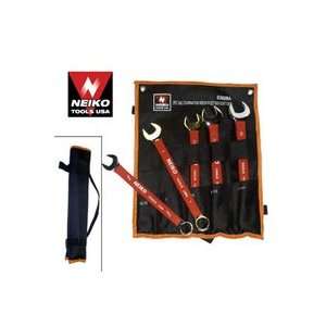 Neiko Tools USA 5 pc Soft Grip Combination Wrench Set, 3/16 1 1/4 SAE