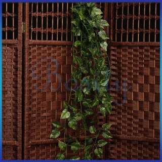 Artificial Hanging Ivy Vine Plant Silk Leaf Garland Home Garden 