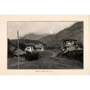  1919 Halftone Print Dabeiba Antioquia Mountains Colombia 