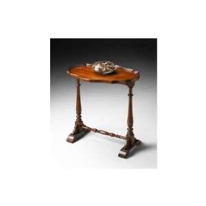  Butler Accent Table in Antique Cherry Stained Finish 