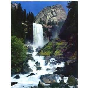   Yosemite National Park Giant Postcards Vernal Fall ++ 