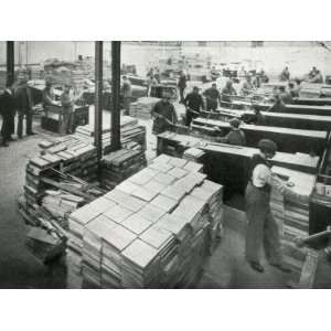 Refugees Making Munitions Cases, Earls Court, London Photographic 