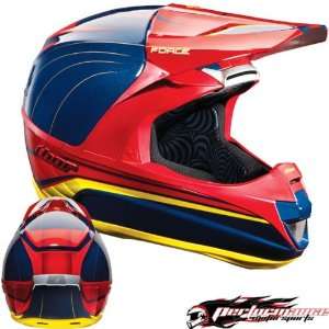  THOR FORCE SUPERLIGHT GRAPHICS NAVY/RED XS Automotive