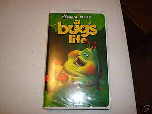Bugs Life VHS Disney 1st Edition Video Movie Heimlich 786936088250 