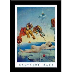  Salvador Dali Dream Caused by a Bee Flight FRAMED ART 