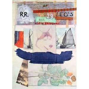  At LeoâS, 1980 By Robert Rauschenberg Highest Quality Art 