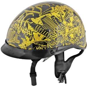  Speed & Strength SS500DVD Graphics Helmet, Hard Knock Life 