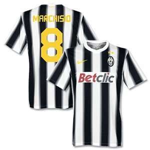  11 12 Juventus Home Jersey + Marchiso 8 (Fan Style 