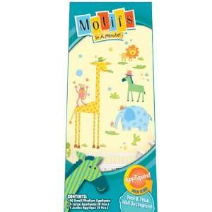   Peel and Stick Wall Decor Appliqués Jungle Animals Toys & Games