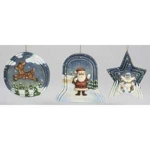  Set of 6 Woodworks Puzzles Rudolph and Friends Christmas 