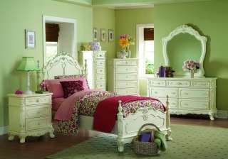 HOMELEGANCE 1386T 1 CINDERELLA COLLECTION YOUTH QUEEN BED 5 PIECES 