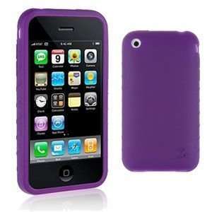  Apple iPhone 3G/3GS Silicone Case (Purple) Cell Phones 