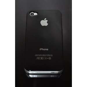   Crystal Back Apple Logo Snap On Case Cover for Apple iPhone 4 S 4G 4S