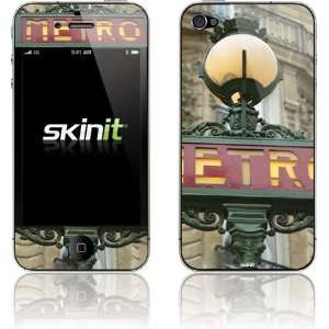   Metro Sign and Street Lamp skin for Apple iPhone 4 / 4S Electronics