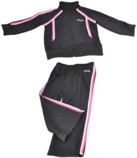    Fila Toddler Girls 2 piece tracksuit Tricot set (2T  4T) Clothing