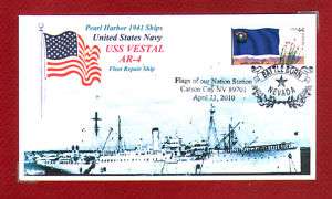 USS VESTAL AR 4 Fleet Repair Ship Pearl Harbor Ships   