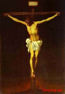 Classic Religious Oil Painting on canvas Crucifixion  