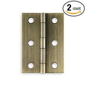  Battalion 1XME5 Utility Hinge, Broad, Brass, PK 2 