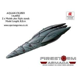 Cruiser (2 Models) Aquan Prime Firestorm Armada Toys 
