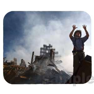  World Trade Center Ruins Mouse pad 